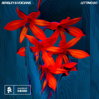 Letting Go album by Bensley & Voicians - Drum and Bass Cover Art