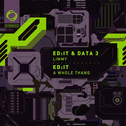 Limmy / A Whole Thang album by Ed:it & Data 3 - Drum and Bass Cover Art