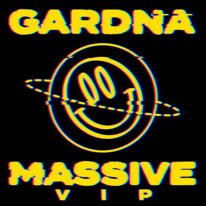 MASSIVE VIP album by Gardna, Dynamite MC & Eva Lazarus - Drum and Bass Cover Art
