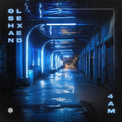 4 AM album by Lexed - Drum and Bass Cover Art