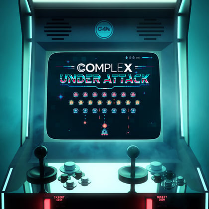 Under Attack album by Complex - Drum and Bass Cover Art