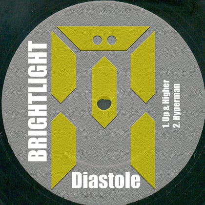 Diastole album by Brightlight - Drum and Bass Cover Art