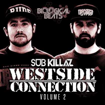 Westside Connection Vol 2 album by Nick The Lot & Sub Killaz - Drum and Bass Cover Art
