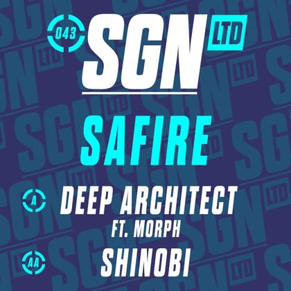 Deep Architect / Shinobi album by Safire - Drum and Bass Cover Art