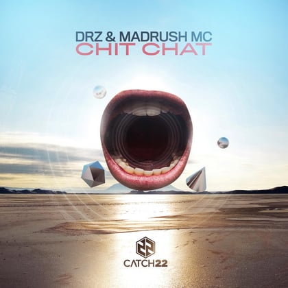 Chit Chat album by Madrush MC - Drum and Bass Cover Art