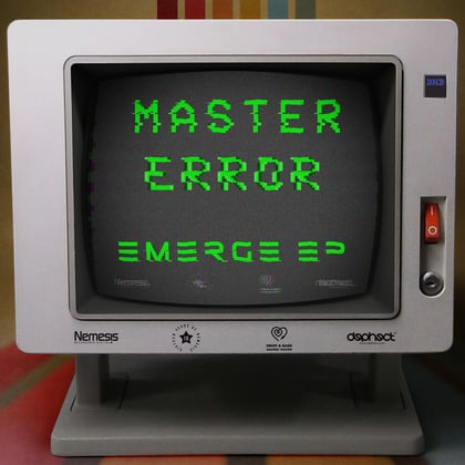 Emerge EP album by Master Error - Drum and Bass Cover Art