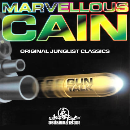 Gun Talk album by Marvellous Cain - Drum and Bass Cover Art