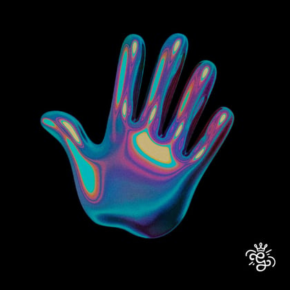 Roof off the Gaff / Iridescent album by Gardna, DRS & LEVi - Drum and Bass Cover Art
