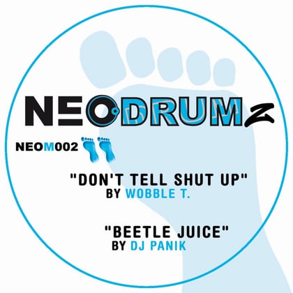 Neodrumz 02 album by DJ Panik - Drum and Bass Cover Art