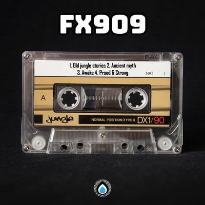 Jungle Stories 1 album by MSDOS & FX909 - Drum and Bass Cover Art