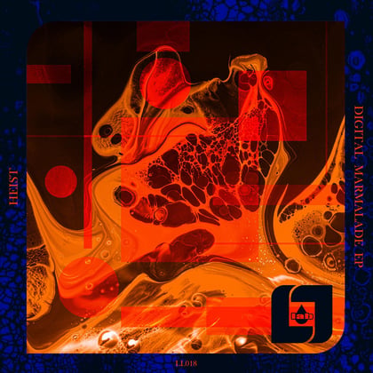 Digital Marmalade EP album by Spaow, Zero G & Heist - Drum and Bass Cover Art