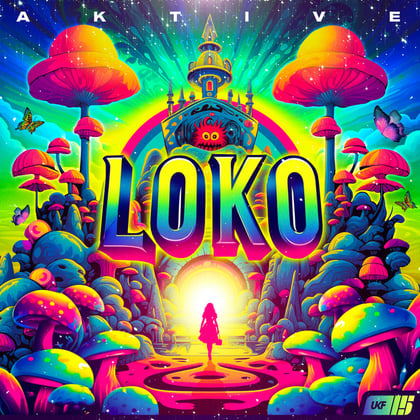 Loko album by Aktive - Drum and Bass Cover Art