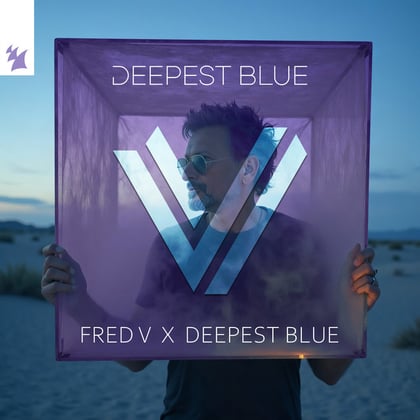 Deepest Blue album by Fred V - Drum and Bass Cover Art