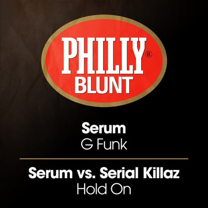 G Funk / Hold On album by Serum & Serial Killaz - Drum and Bass Cover Art