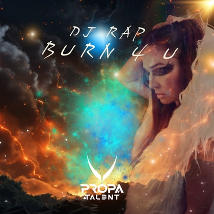 BURN 4 U album by DJ Rap - Drum and Bass Cover Art