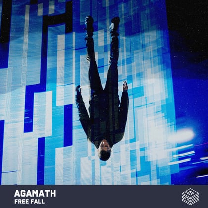 Free Fall album by Agamath - Drum and Bass Cover Art