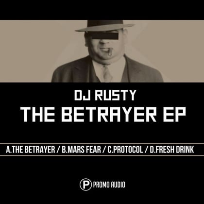 The Betrayer album by DJ Rusty - Drum and Bass Cover Art