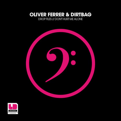 Drop Files album by Oliver Ferrer - Drum and Bass Cover Art