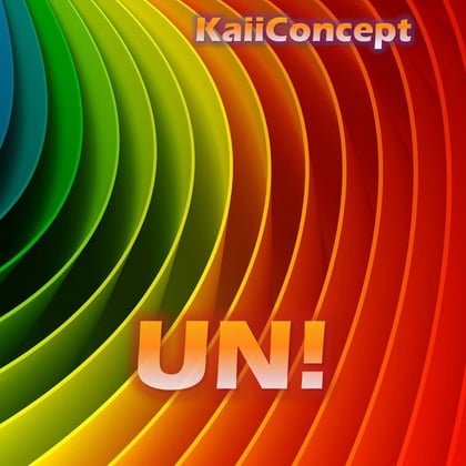 UN! album by Kaii Concept - Drum and Bass Cover Art