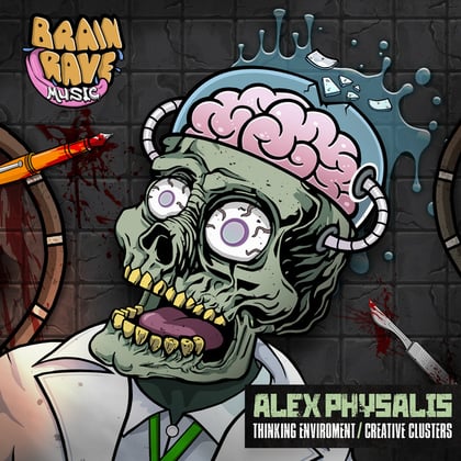 Thinking Environment / Creative Clusters album by Alex Physalis - Drum and Bass Cover Art
