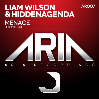 Menace album by Hidden Agenda - Drum and Bass Cover Art