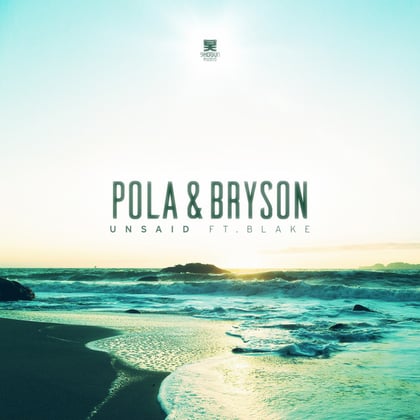 Unsaid album by Pola & Bryson - Drum and Bass Cover Art