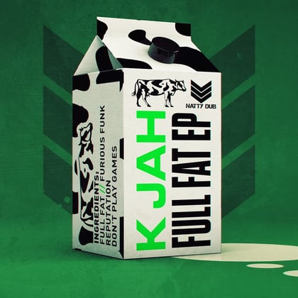 Full Fat album by K Jah - Drum and Bass Cover Art