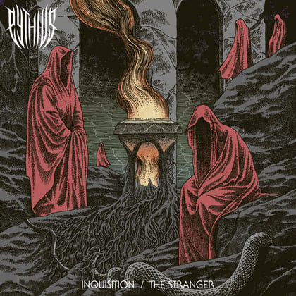 Inquisition / The Stranger album by Pythius - Drum and Bass Cover Art