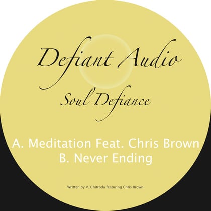 Meditation / Never Ending album by Soul Defiance - Drum and Bass Cover Art