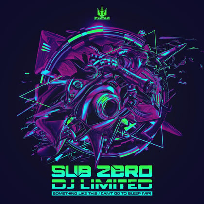 Something Like This / Can't Go to Sleep (VIP) album by Sub Zero & DJ Limited - Drum and Bass Cover Art