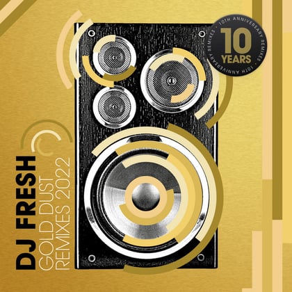 Gold Dust (Skepsis Remix) album by DJ Fresh & Skepsis - Drum and Bass Cover Art