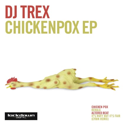 Chicken Pox EP album by Teej & Trex - Drum and Bass Cover Art