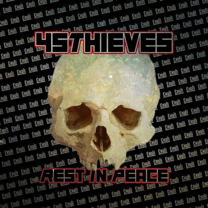 Rest In Peace album by 45Thieves - Drum and Bass Cover Art