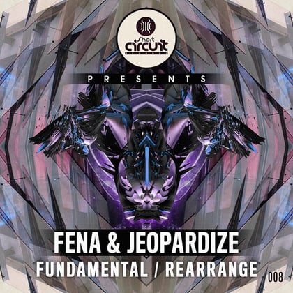 Fena & Jeopardize - Fundamental / Rearrange album by Jeopardize - Drum and Bass Cover Art