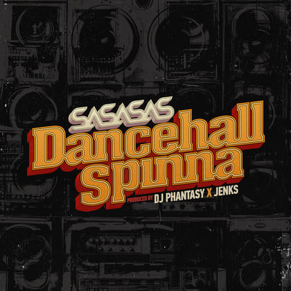Dancehall Spinna album by SASASAS, DJ Phantasy, MC Shabba D & Shabba D - Drum and Bass Cover Art