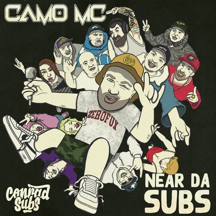 Near Da Subs album by Conrad Subs - Drum and Bass Cover Art