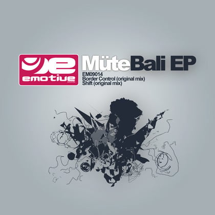 Bali EP album by Mute - Drum and Bass Cover Art