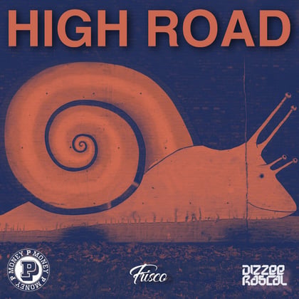 High Road album by P Money, Frisco & Dizzee Rascal - Drum and Bass Cover Art