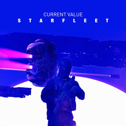 Starfleet album by René LaVice & Current Value - Drum and Bass Cover Art