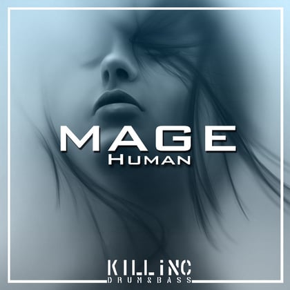 Human album by Mage - Drum and Bass Cover Art