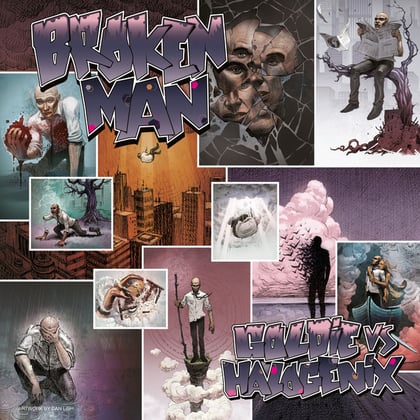 Broken Man album by Goldie - Drum and Bass Cover Art