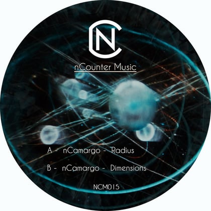 Radius album by nCamargo - Drum and Bass Cover Art