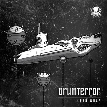 Sea Wolf album by Drumterror - Drum and Bass Cover Art