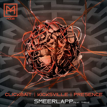 Clickbait album by Smeerlapp - Drum and Bass Cover Art
