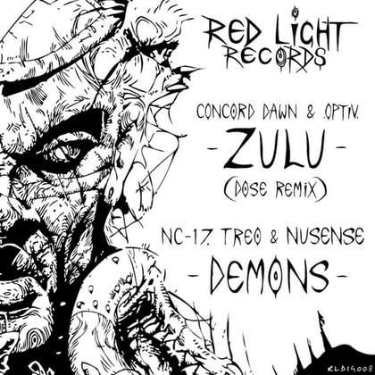 Zulu (Dose Remix) album by Concord Dawn & Optiv - Drum and Bass Cover Art