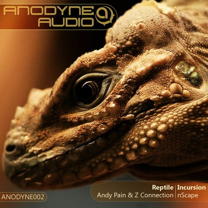 Reptile / Incursion album by Andy Pain - Drum and Bass Cover Art