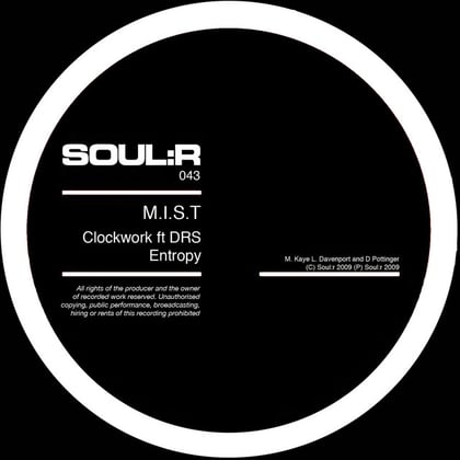 Clockwork / Entropy album by Marcus Intalex - Drum and Bass Cover Art