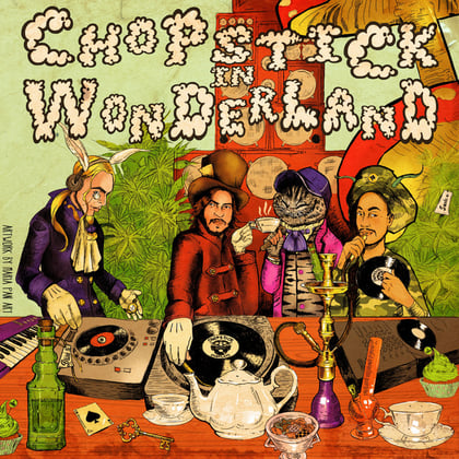 Chopstick in Wonderland album by Chopstick Dubplate - Drum and Bass Cover Art