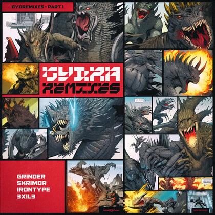 GYDREMIXES part 1 album by Gydra - Drum and Bass Cover Art
