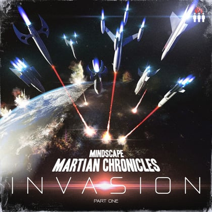 Martian Chronicles - Invasion, Pt. 1 album by Mindscape - Drum and Bass Cover Art
